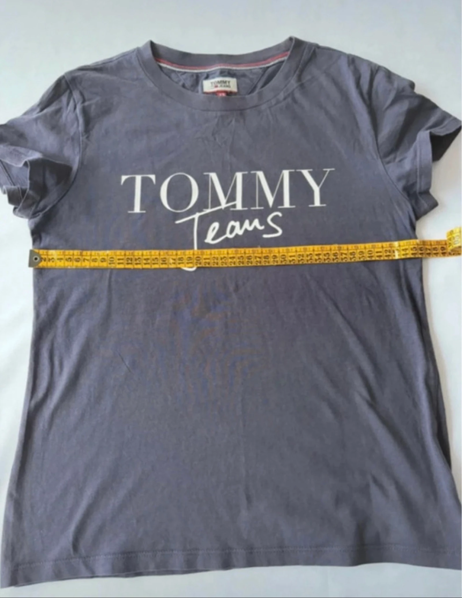 Tommy Jeans marineblauw T-shirt | Voorlogo | Maat XS | Origineel – photo 3